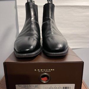 RM Williams. Men's Black Ankle Boot. Comfort Craftsman. US Size 9.5.